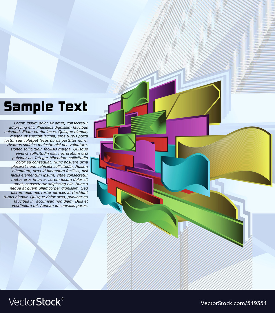 Abstract colorful designed background