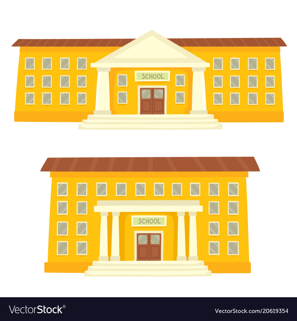 Color of school buildings