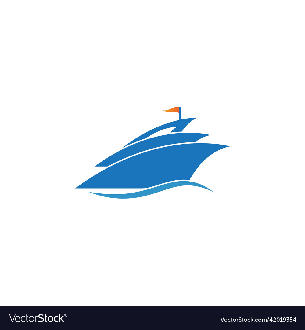 Cruise ship logo