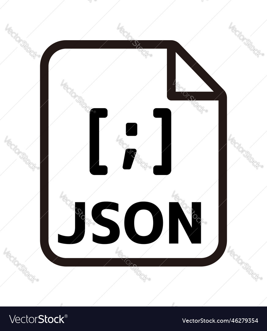 File formats icon json