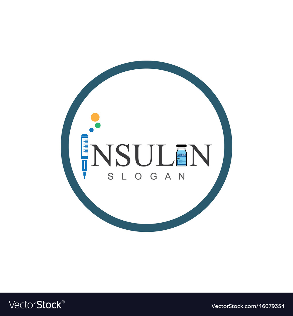 Insulin injection icon simple design element Vector Image Insulin injection icon simple design element