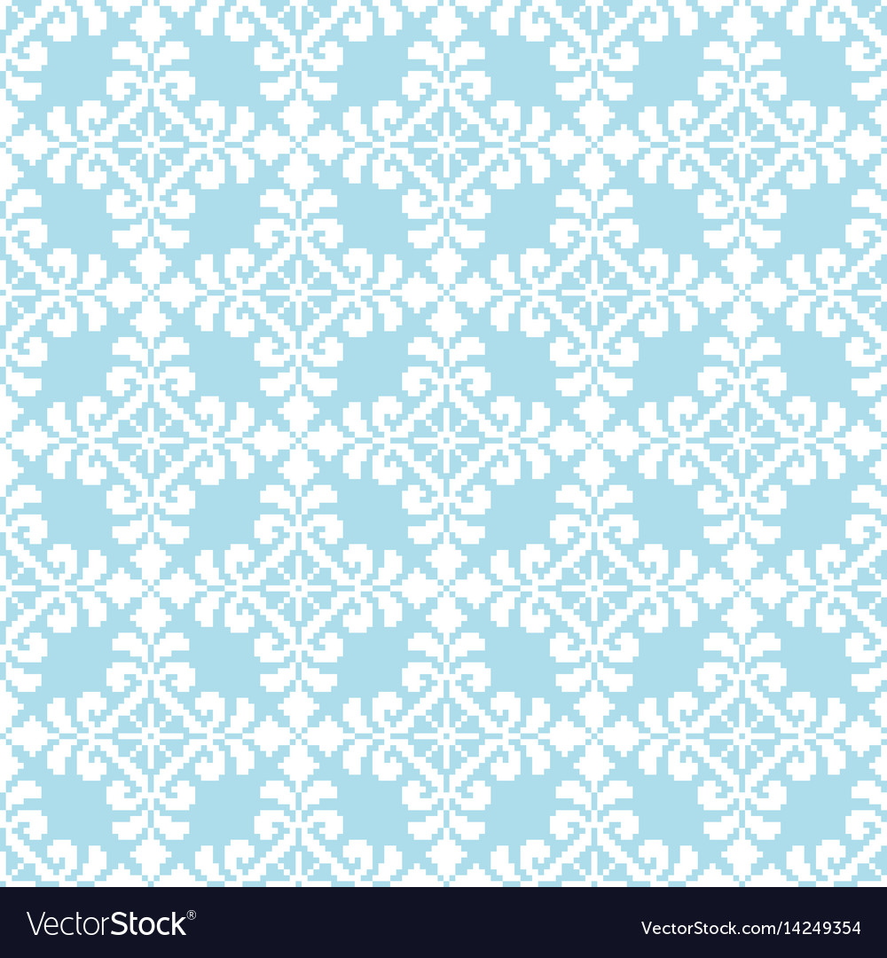 Ukrainian folk seamless pattern