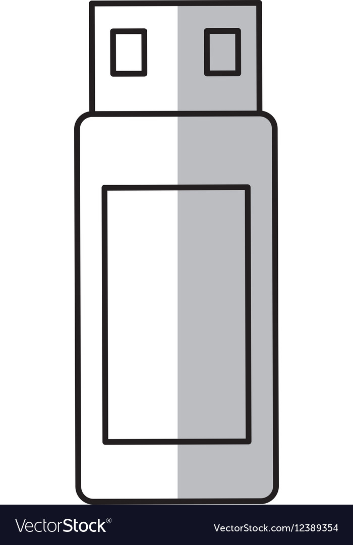 Usb memory flash icon