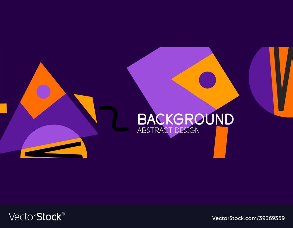Abstract background with blocks lines geometric