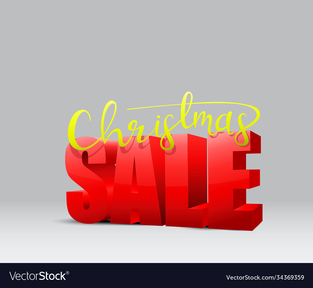Christmas sale banner design