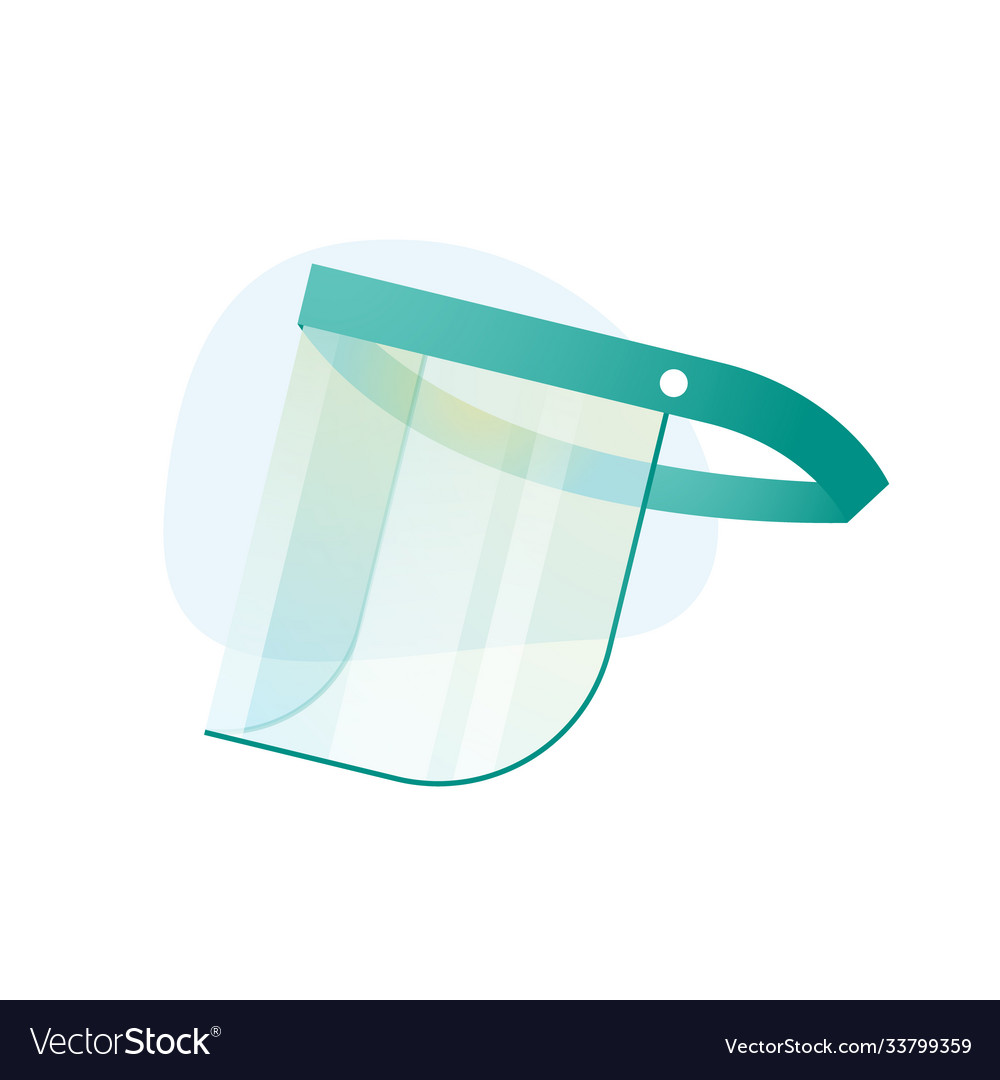 Face shield design object medical objects