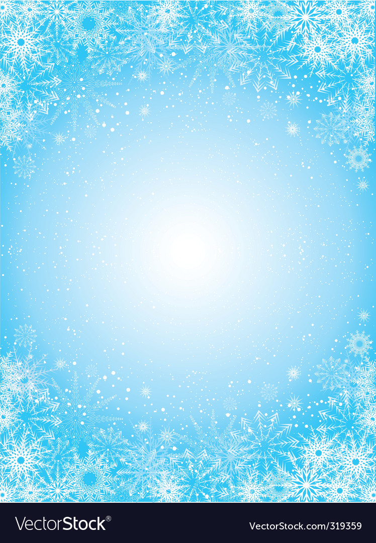 Snowflake background Royalty Free Vector Image