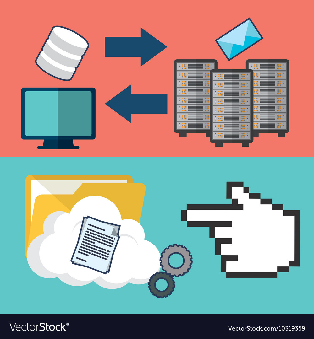 Web hosting file document computer design