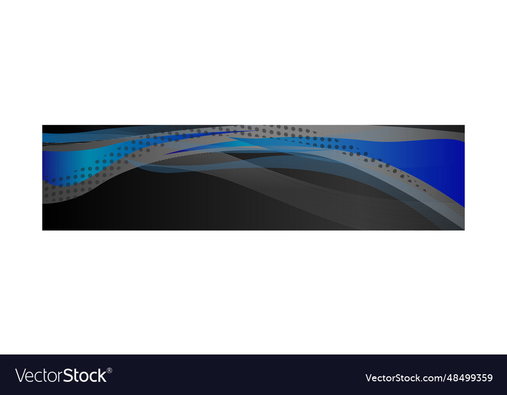 Website header or banner with abstract dynamic