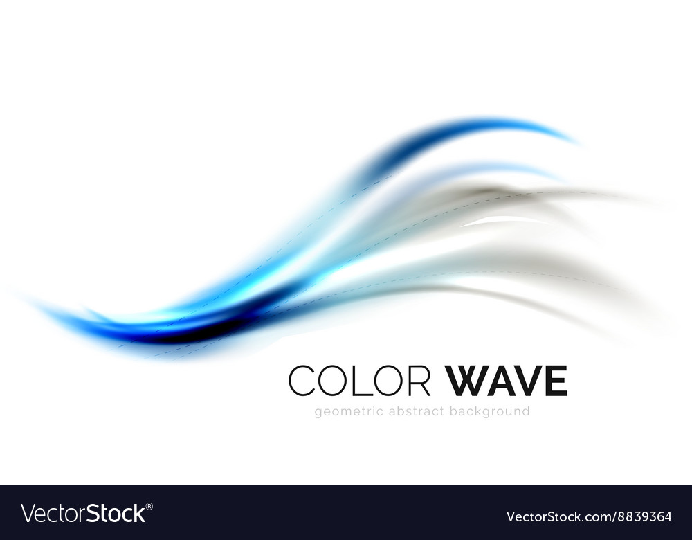 Abstract Color Wave Background