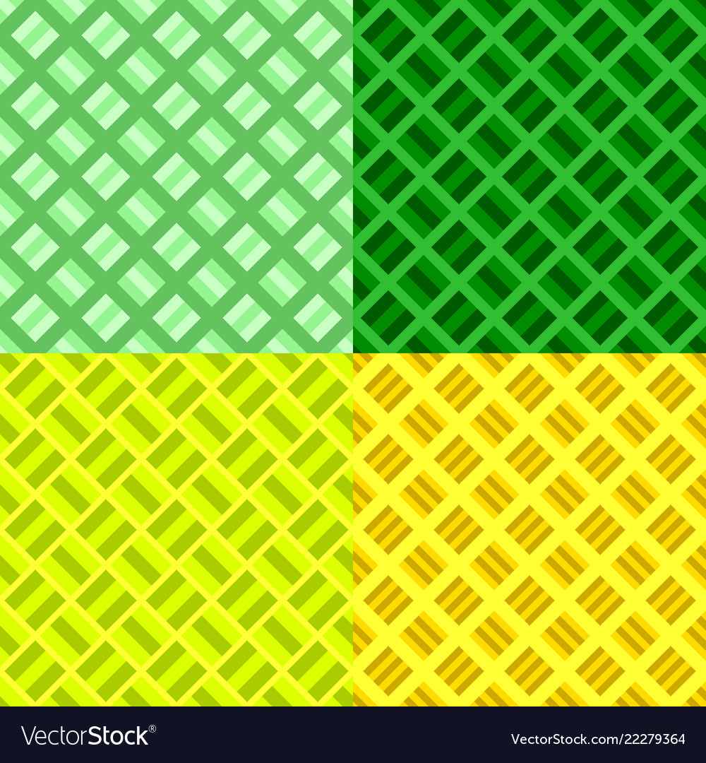 Abstract seamless pattern set - square background Vector Image Abstract seamless pattern set - square background