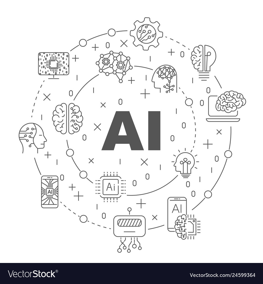 AI Neural Network Infographic