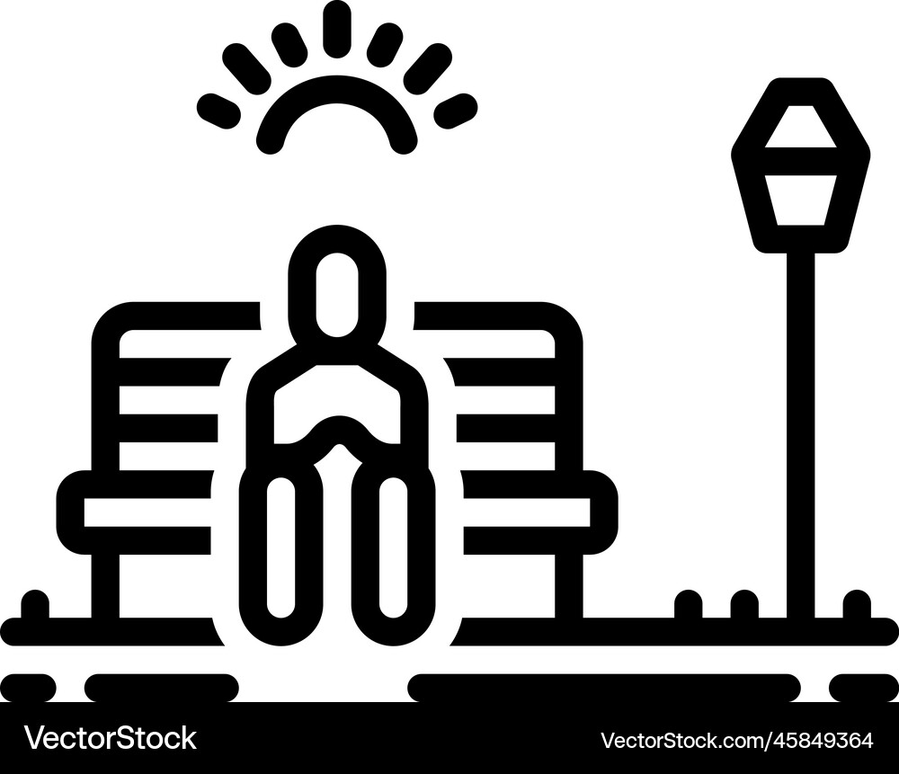 Alone Royalty Free Vector Image - VectorStock