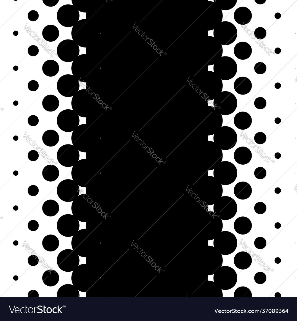 Linear halftone screentone dots circles pattern Vector Image Linear halftone screentone dots circles pattern
