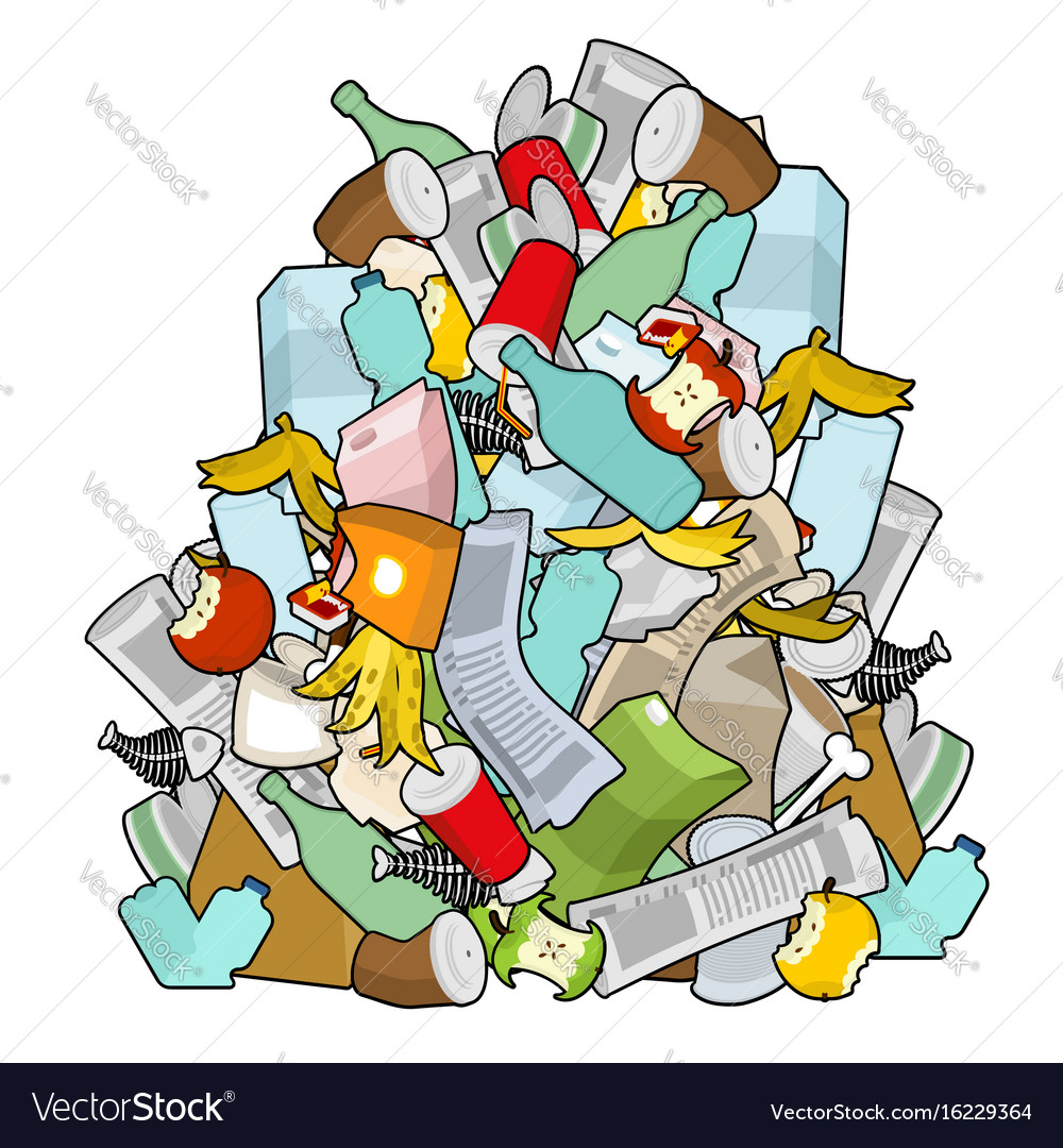 Pile of Rubbish and Trash