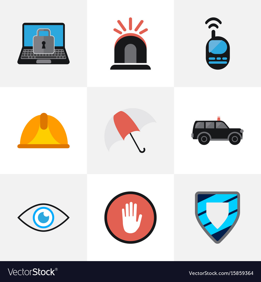 Set of 9 editable procuring icons includes
