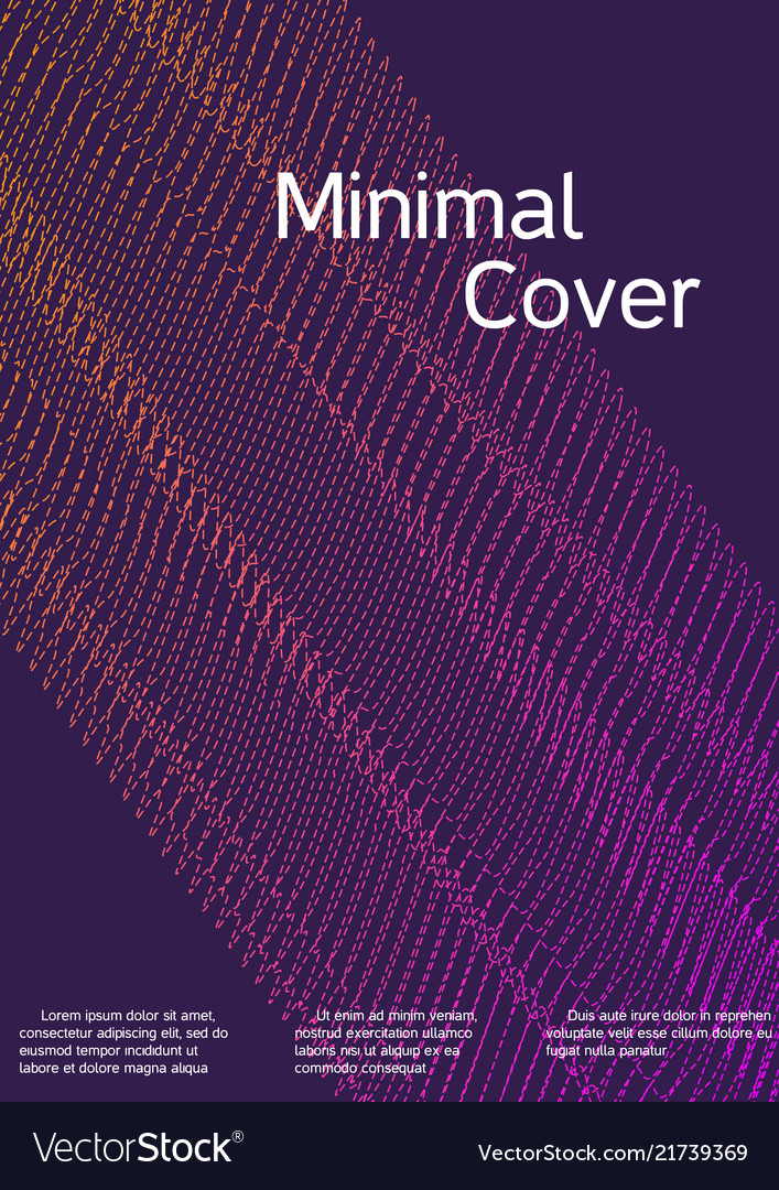 Creative fluid background from abstract lines vector image Creative fluid background from abstract lines