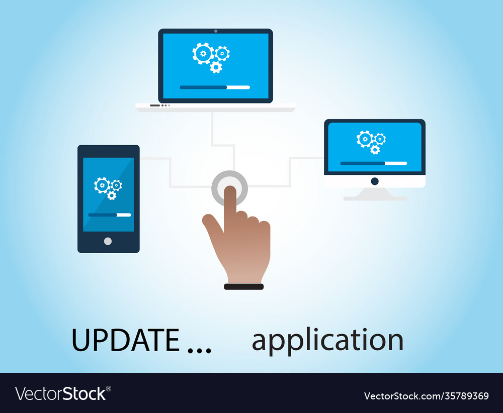 Data update or synchronize with bar process