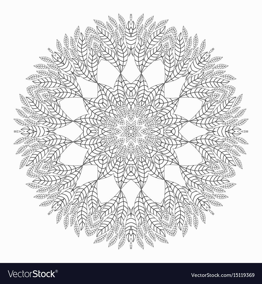 Mandala Antistress Coloring Pages For Adults