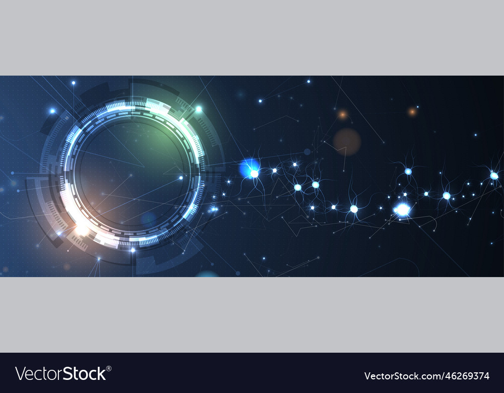 Conceptual technology of artificial intelligence vector image Conceptual technology of artificial intelligence