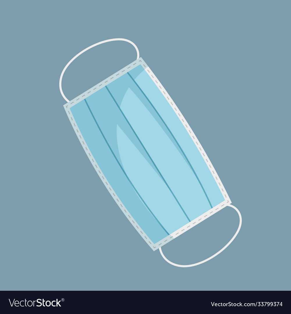 Medical mask design object objects