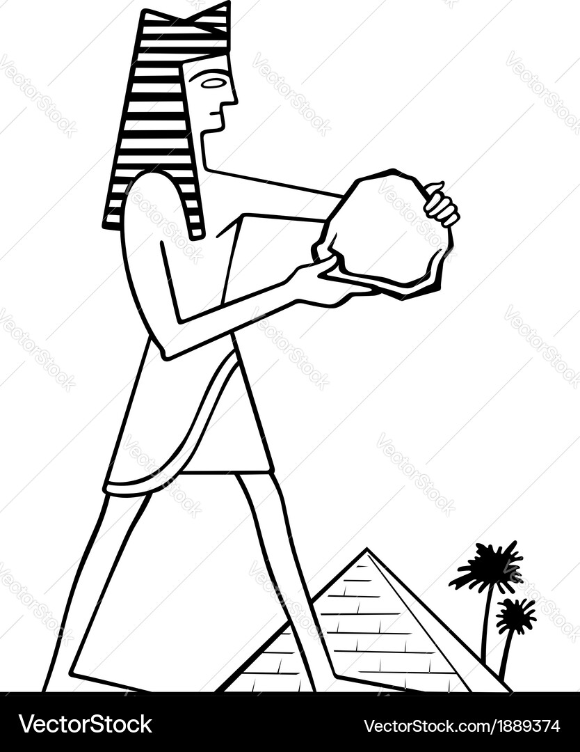 Pharaoh Royalty Free Vector Image - VectorStock