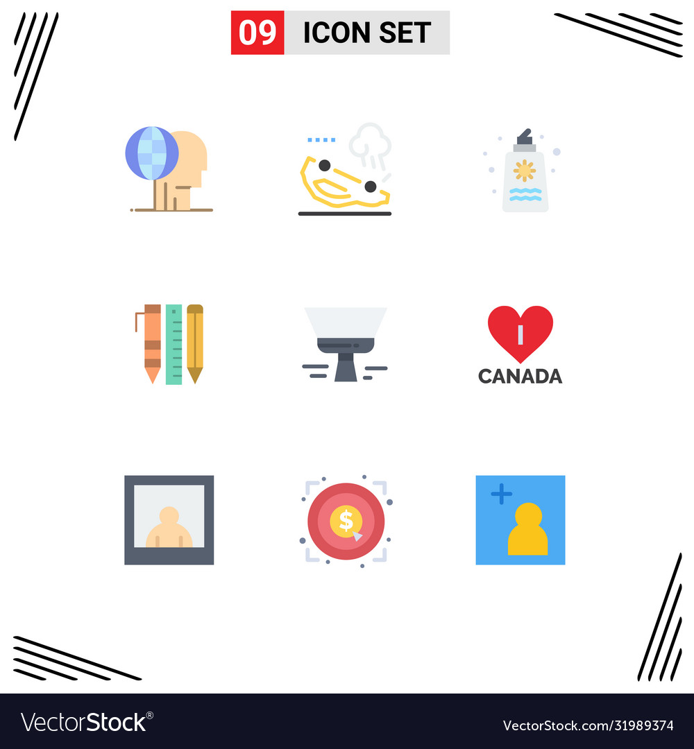 Universal icon symbols group 9 modern flat