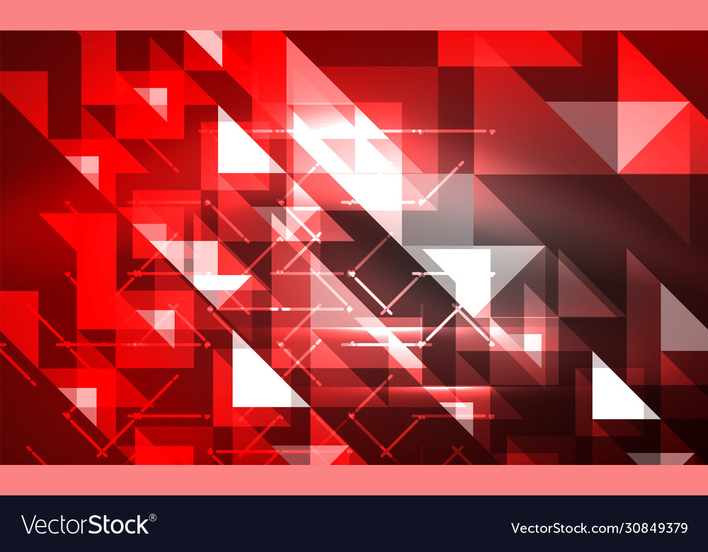 Abstract background mosaic triangle pattern vector image Abstract background mosaic triangle pattern