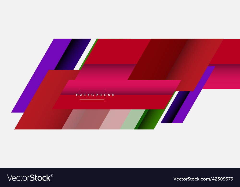Background abstract overlapping color vector image Background abstract overlapping color