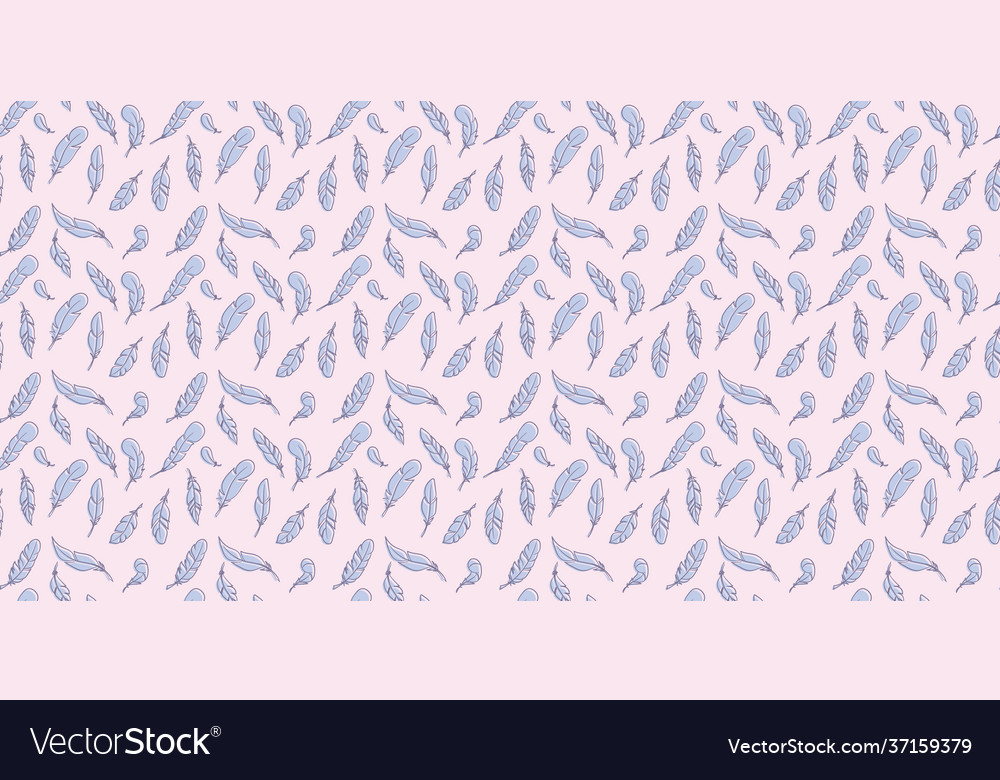 Feather seamless repeat pattern background