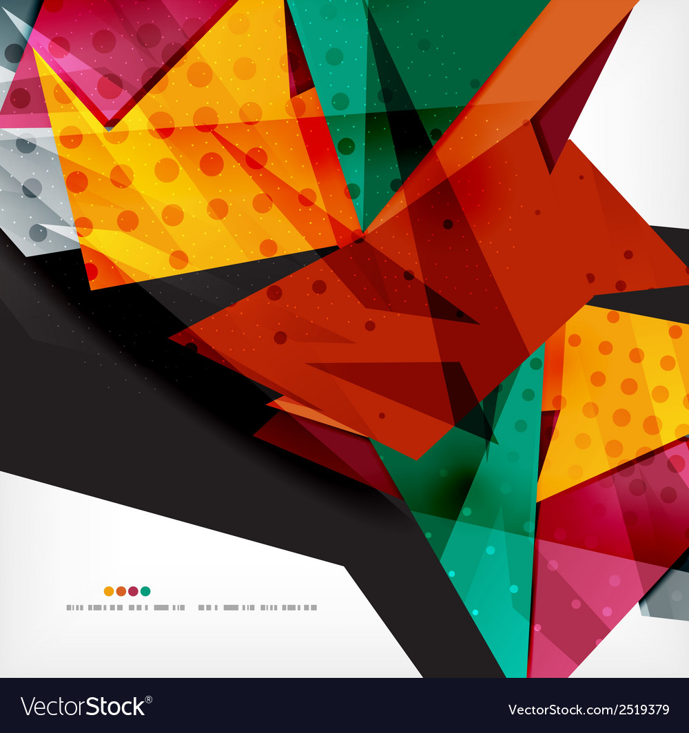 Futuristic shapes abstract background Royalty Free Vector