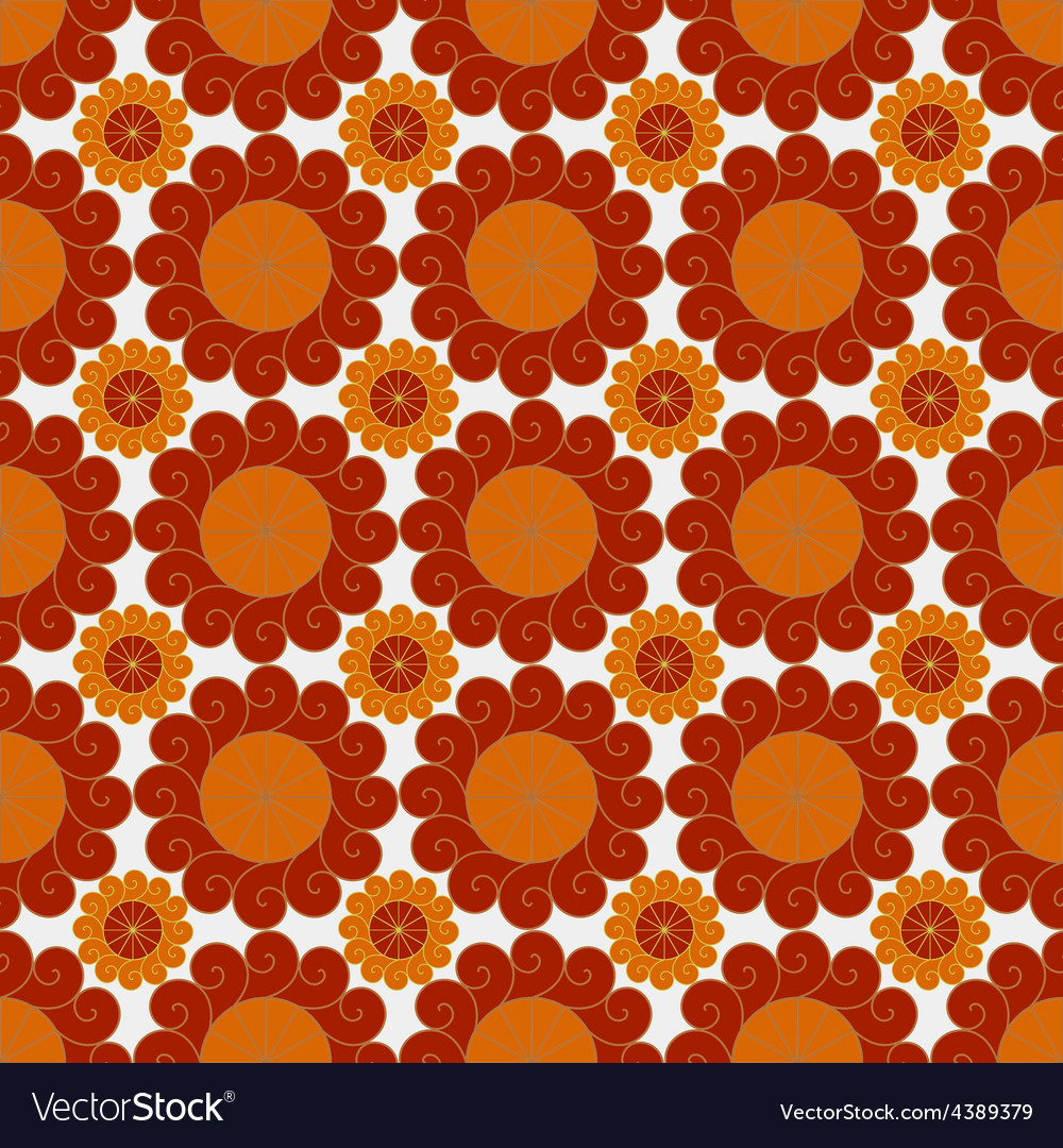 Pattern from curls