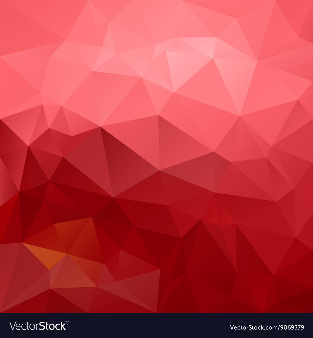 Red Pink Triangular Mesh