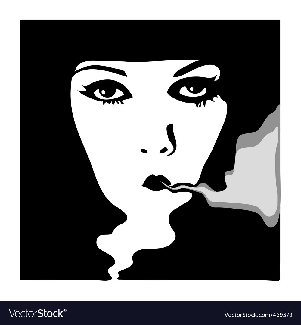 Woman portrait 1900 Royalty Free Vector Image - VectorStock