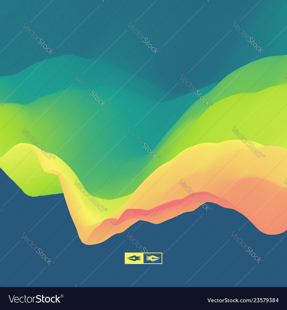 Colorful abstract background dynamic effect vector image Colorful abstract background dynamic effect