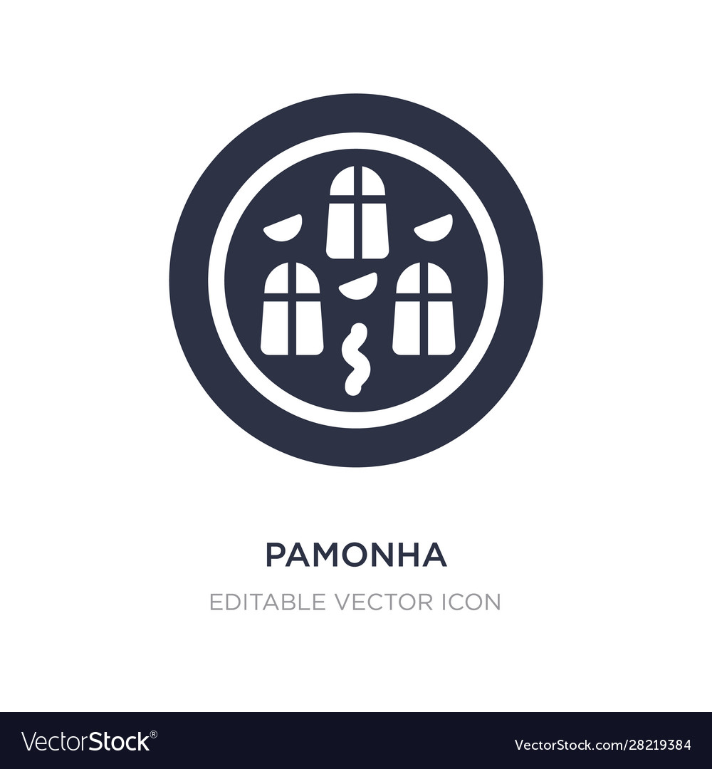 Pamonha icon on white background simple element vector image Pamonha icon on white background simple element