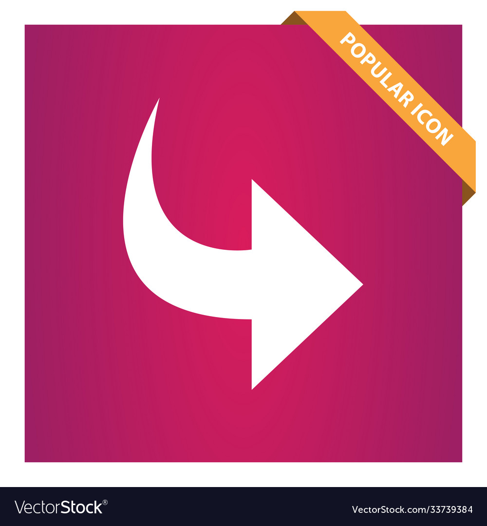 Redo icon for web and mobile
