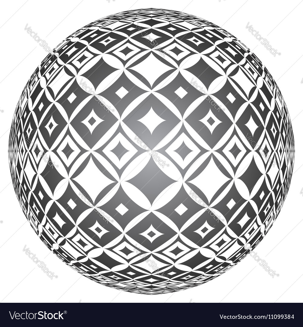 Textured Spherical Pattern