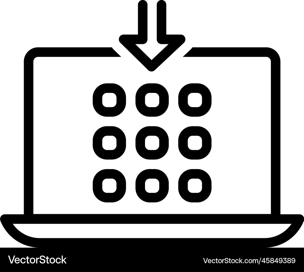 Inputs Royalty Free Vector Image - VectorStock