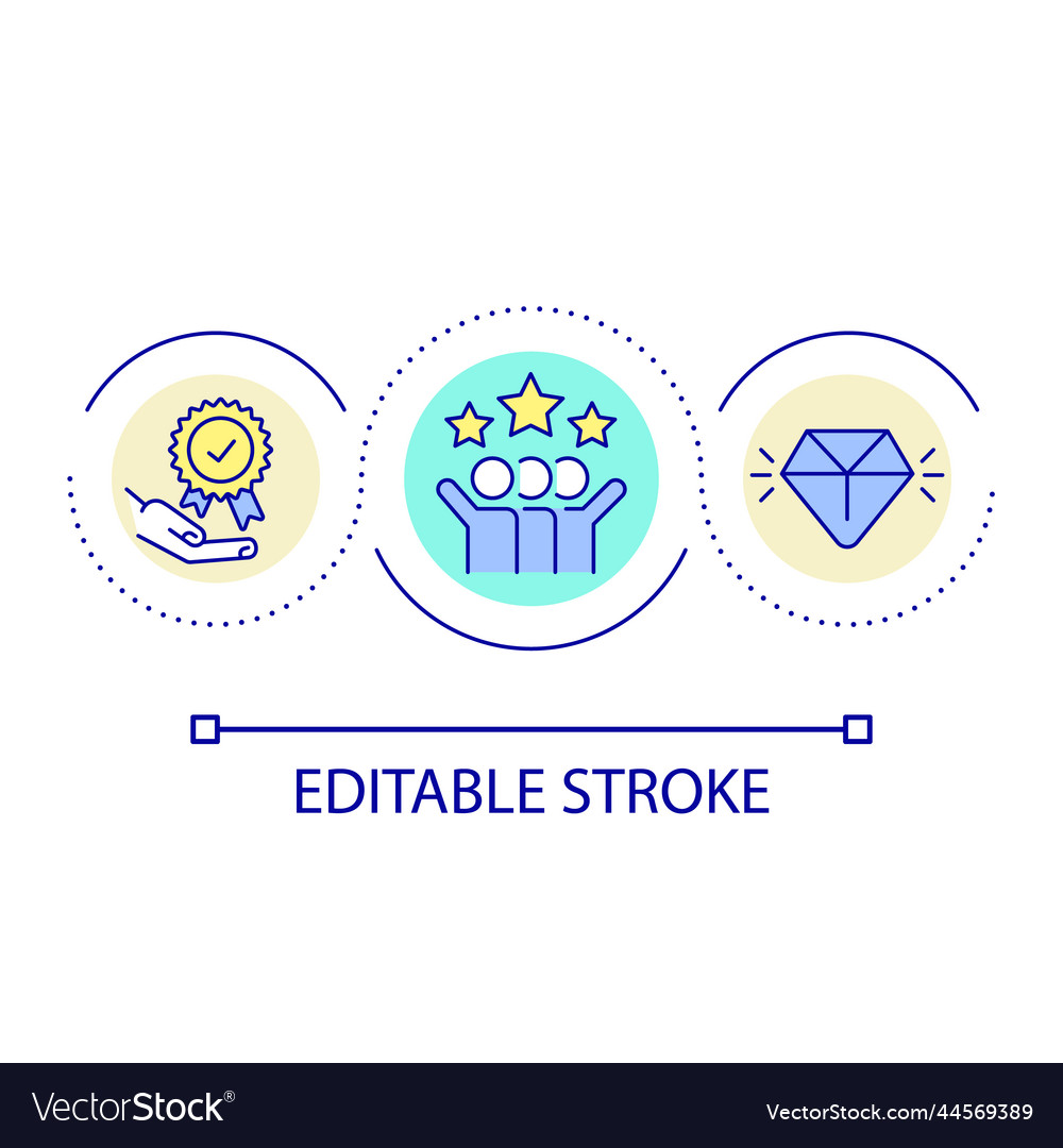 Service Quality Loop Icon