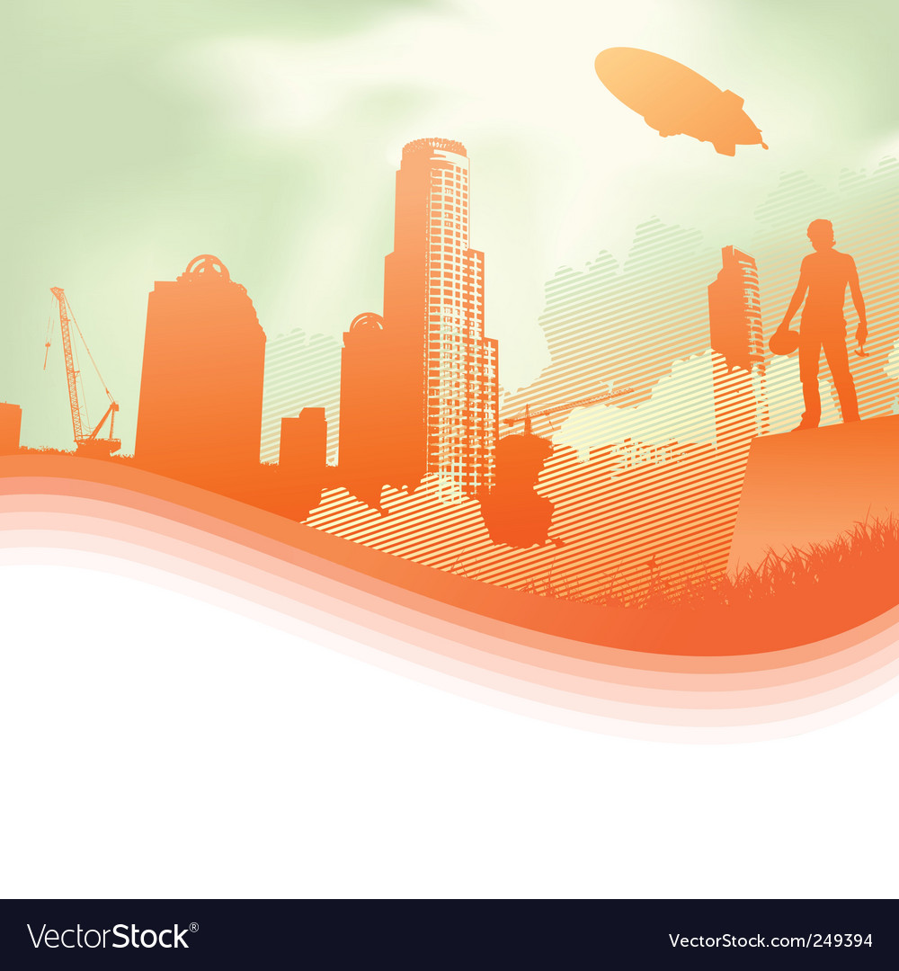 Construction and worker