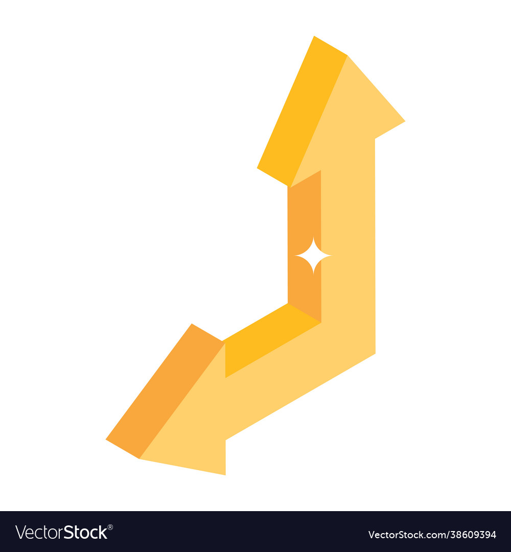 Up left pointer arrows