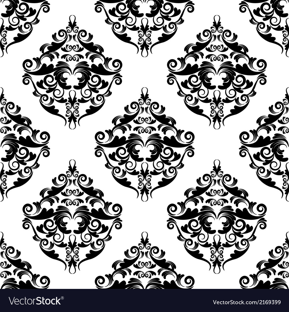 Damask wallpaper