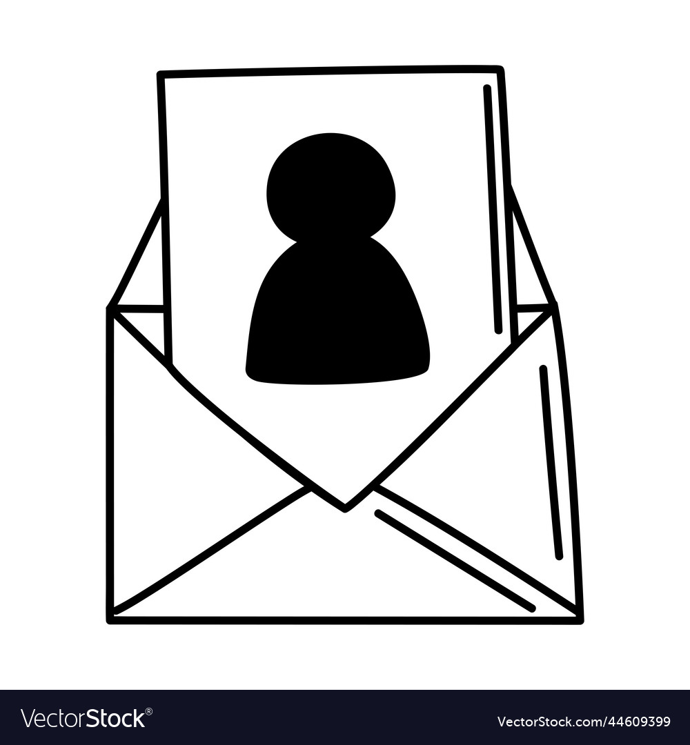 Email social media Royalty Free Vector Image - VectorStock