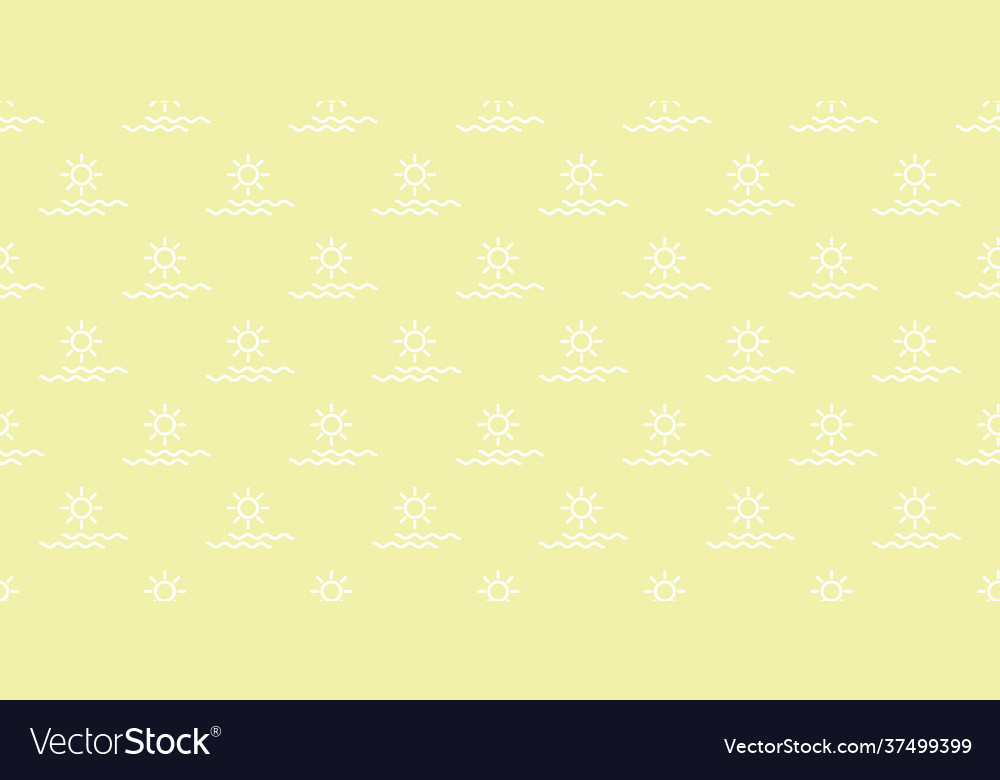 Sunshine seamless repeat pattern background