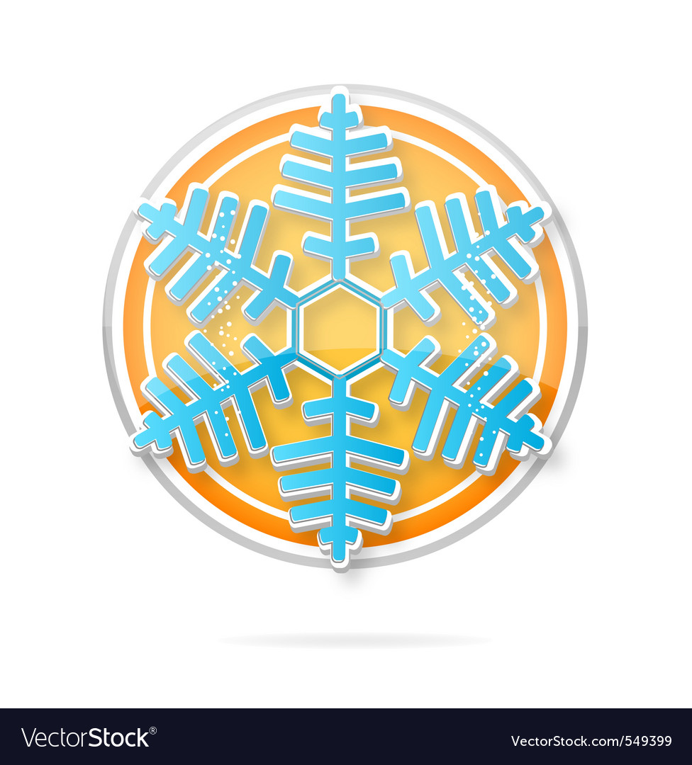 Web december symbol blue color isolated