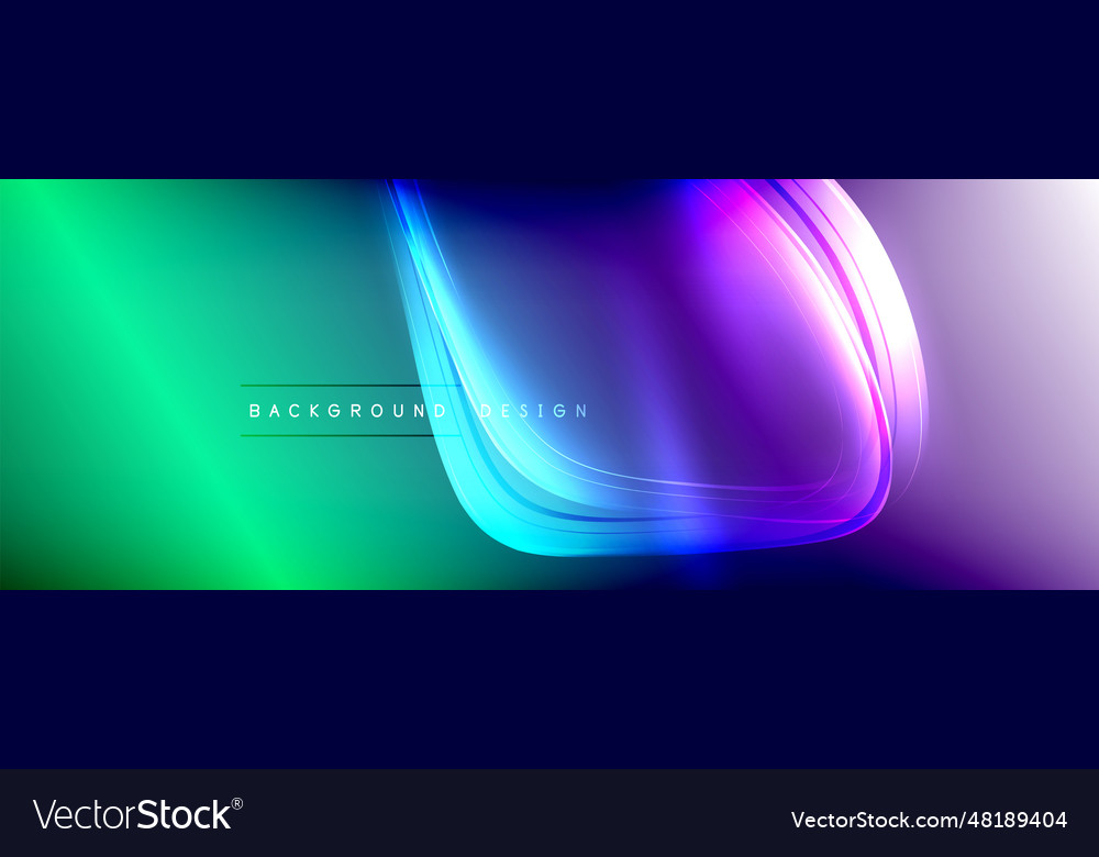 Abstract background - liquid transparent Vector Image