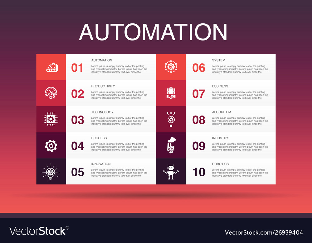 Automation & Productivity Icons