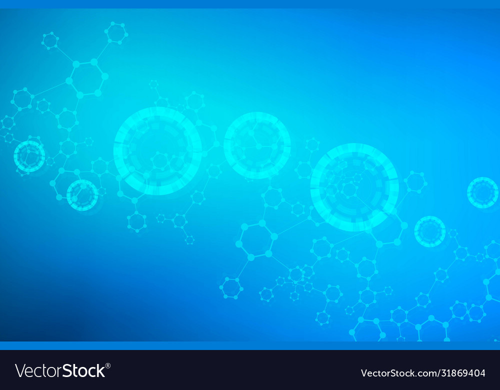 Big data visualization background modern vector image Big data visualization background modern