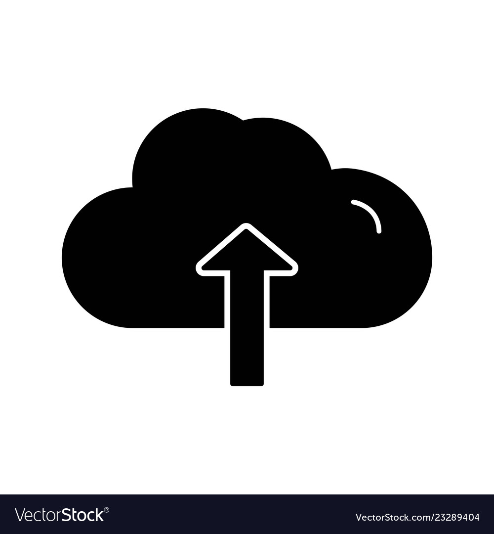 Cloud upload icon